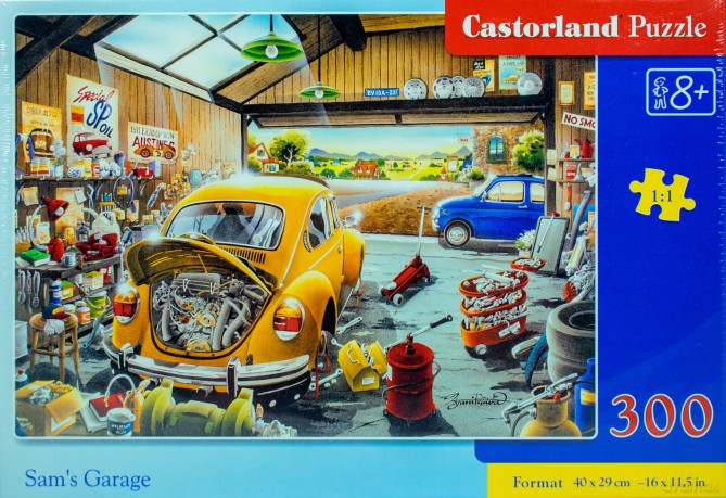 CASTORLAND 300 el. Garaż Sama B-030415 [PUZZLE]