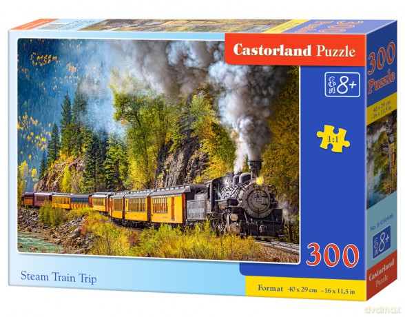 CASTORLAND 300 el. Wycieczka pociągiem parowym B-030446 [PUZZLE]