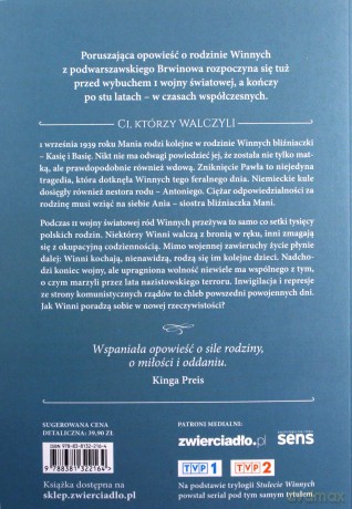 Ci, którzy walczyli. Stulecie Winnych (Tom 2). (okładka filmowa) - Ałbena Grabowska [KSIĄŻKA]