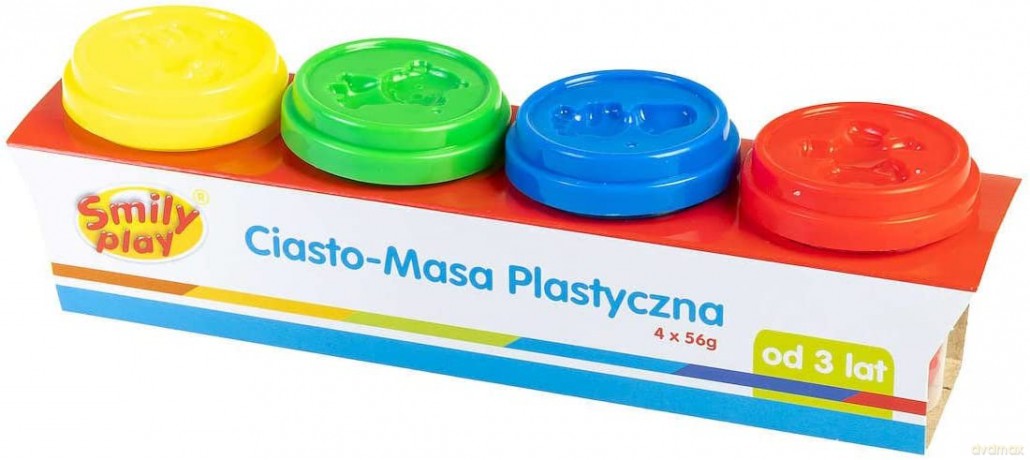 Ciasto masa plastyczna 4 sztuki