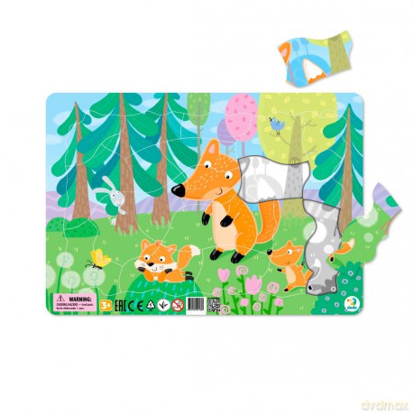 DODO 21 el. ramkowe Liski DOPR300184 [PUZZLE]