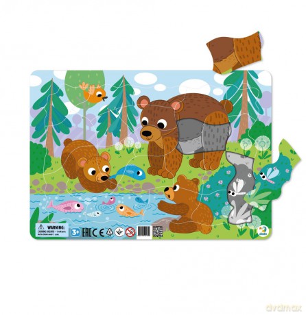 DODO 21 el. ramkowe Niedźwiadki DOPR300221 [PUZZLE]