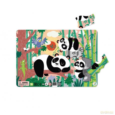 DODO 21 el. ramkowe Pandy DOPR300222 [PUZZLE]