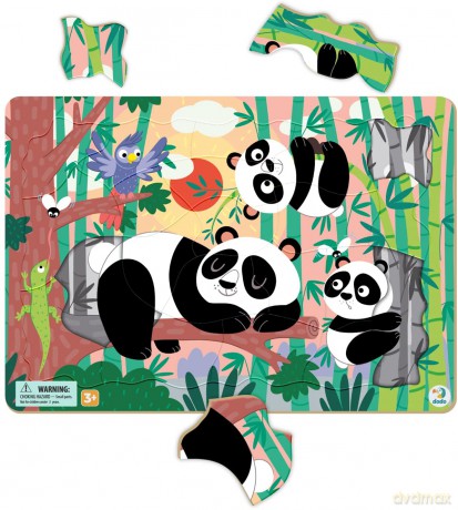 DODO 21 el. ramkowe Pandy DOPR300222 [PUZZLE]