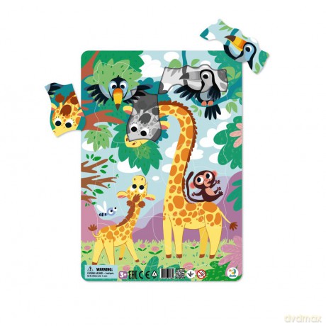 DODO 21 el. ramkowe Żyrafy DOPR300223 [PUZZLE]