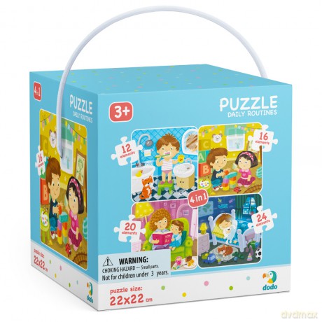 DODO 4w1 Mój Dzień DOP300130 [PUZZLE]