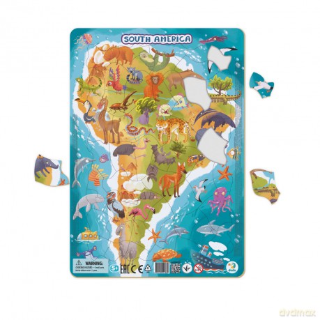 DODO 53 el. ramkowe Ameryka Południowa DOPR300178 [PUZZLE]