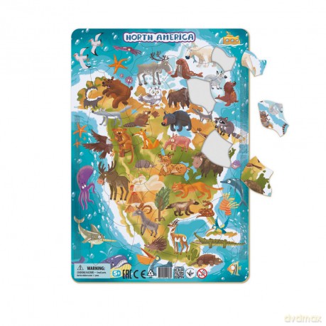 DODO 53 el. ramkowe Ameryka Północna DOPR300177 [PUZZLE]