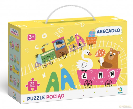 DODO pociąg abecadło (wersja polska) DOP300149 [PUZZLE]