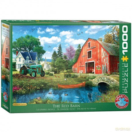 EUROGRAPHICS 1000 el. Czerwona stodoła 6000-5526 [PUZZLE]