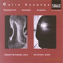 Oystein Birkeland, Ian Brown: Cello Sonaten (Sergei Prokofiev, Dmitri Shostakovich, Alfred Schnittke) [CD]