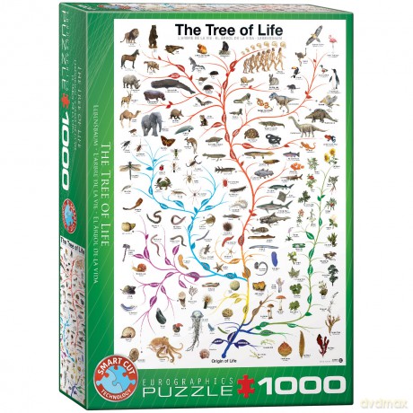 EUROGRAPHICS 1000 el. drzewo życia 6000-0282 [PUZZLE]