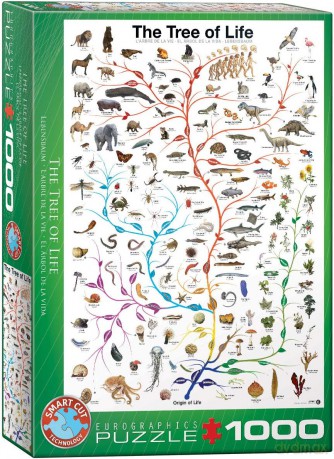 EUROGRAPHICS 1000 el. drzewo życia 6000-0282 [PUZZLE]