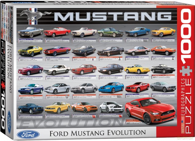 EUROGRAPHICS 1000 el. Ford Mustang Evolution 6000-0684 [PUZZLE]