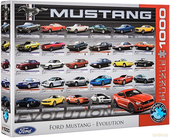 EUROGRAPHICS 1000 el. Ford Mustang Evolution 6000-0684 [PUZZLE]