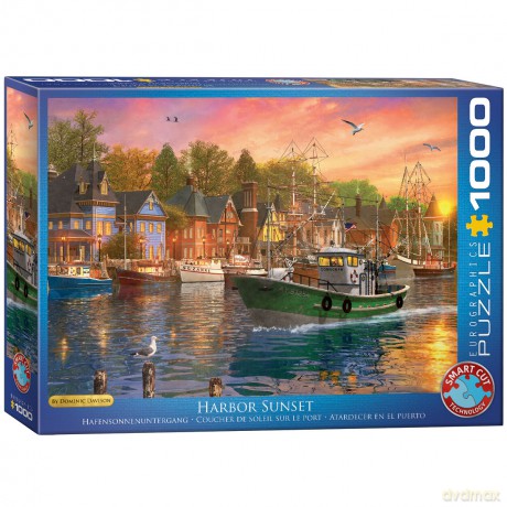 EUROGRAPHICS 1000 el. Harbor Sunset 6000-0969 [PUZZLE]