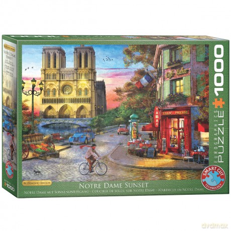 EUROGRAPHICS 1000 el. Katedra Notre Dame 6000-5530 [PUZZLE]