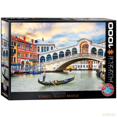 EUROGRAPHICS 1000 el. Most Rialto w Wenecji 6000-0766 [PUZZLE]