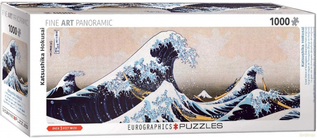 EUROGRAPHICS 1000 el. Panoramiczne Wielka rafa Kanagawa 6010-5487 [PUZZLE]