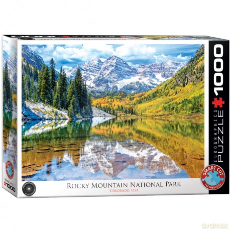 EUROGRAPHICS 1000 el. Park Narodowy Gór Skalistych 6000-5472 [PUZZLE]