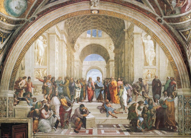 EUROGRAPHICS 1000 el. Szkoła ateńska autorstwa Raphaela 6000-4141 [PUZZLE]