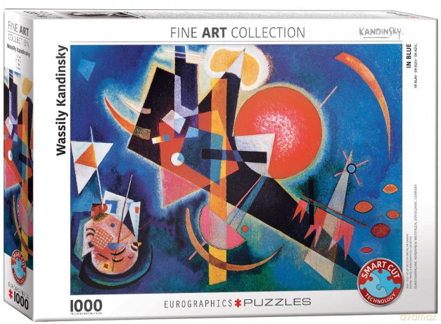 EUROGRAPHICS 1000 el. W kolorze niebieskim Wassily Kandinsky 6000-1897 [PUZZLE]