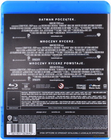 Mroczny Rycerz Trylogia [BOX] [6xBlu-Ray]