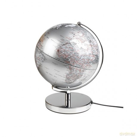 Globus 250 podświetlany Silver [KSIĄŻKA]