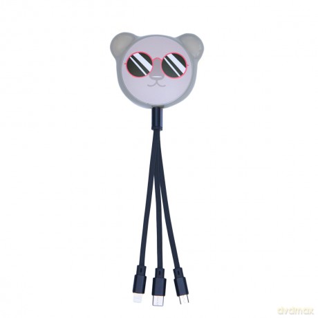 Kabel USB 3w1 Zwierzątka Koala