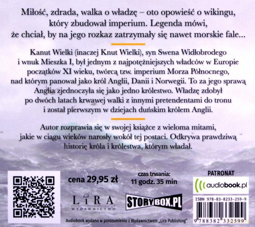 Kanut Wielki. Wnuk Mieszka - M.J. Trow [AUDIOBOOK]