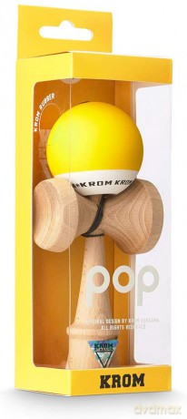 Kendama KROM POP Yellow