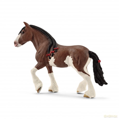Klacz rasy Clydesdale SLH13809 [FIGURKA]