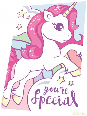 Koc polarowy You're Special 150x100 cm KL10336