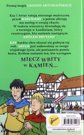 Miecz w kamieniu. Legendy arturiańskie (Tom 3) - Anonim [KSIĄŻKA]