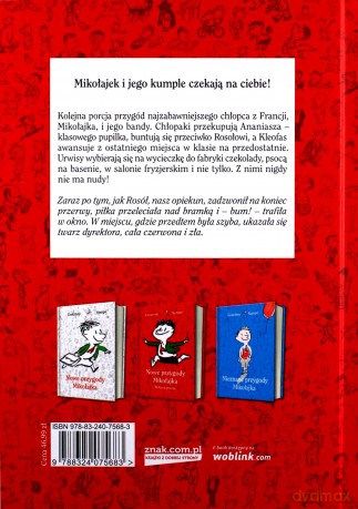 Nowe przygody Mikołajka. Kolejna porcja - René Goscinny, Jean-Jacques Sempé [KSIĄŻKA]