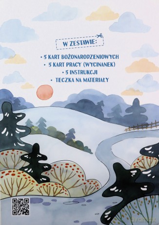 Pasanki Zestaw wycinanek i kart bożonarodzeniowych