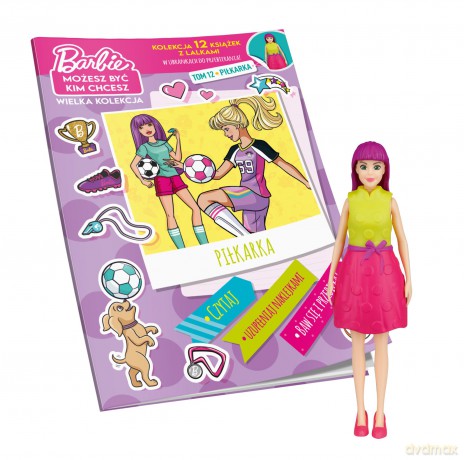 Piłkarka. Barbie. Możesz być kim chcesz (Tom 12) [KSIĄŻKA]