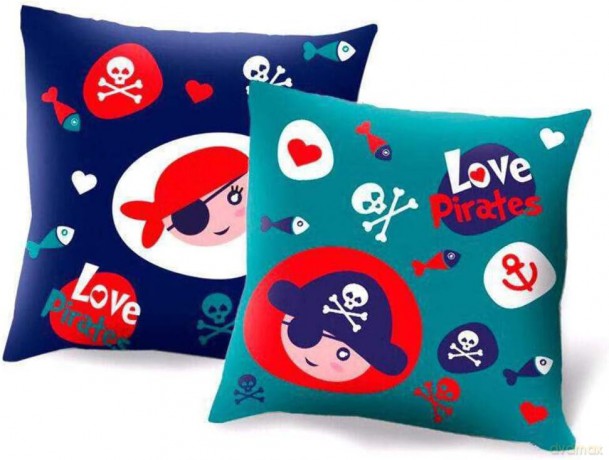 Poduszka Love Pirates 45x45cm KL10511