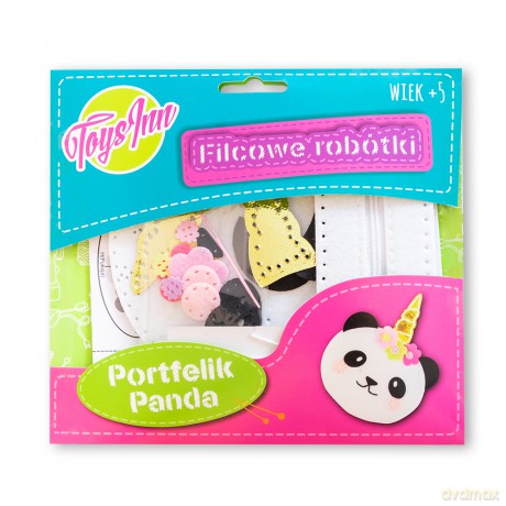Portfel filcowy Panda STN 6888