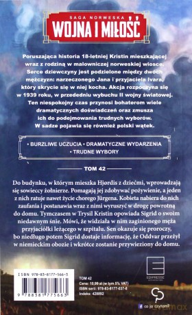 Proroczy sen. Wojna i miłość (Tom 42) - Else Berit Kristiansen [KSIĄŻKA]