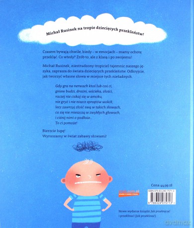 Psia skrętka, czyli przewodnik po dziecięcych przekleństwach - Michał Rusinek [KSIĄŻKA]