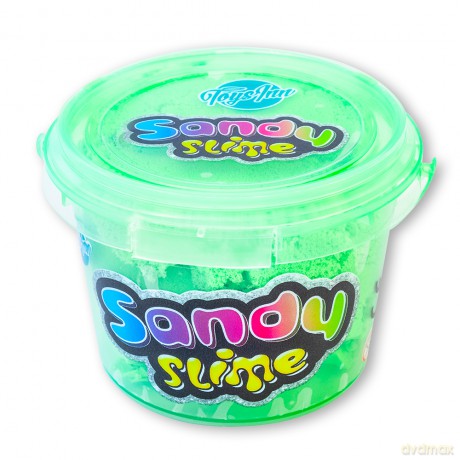 Slime wiaderko Sandy 300g zielony STN 6604