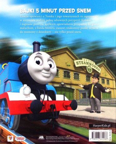 Tomek i przyjaciele. Bajki 5 minut przed snem - Britt Allcroft [KSIĄŻKA]