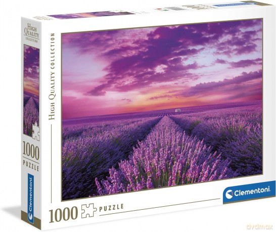 CLEMENTONI 1000 el. HQ Lawendowe pole 39606 [PUZZLE]