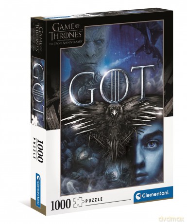 CLEMENTONI 1000 el. Gra o Tron 39589 [PUZZLE]