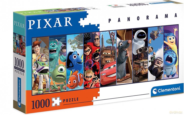 CLEMENTONI 1000 el. panoramiczne collection Postacie z kreskówek Disney/Pixar 39610 [PUZZLE]