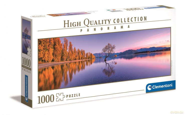 CLEMENTONI 1000 el. panoramiczne HQ Drzewo jeziora Wanaka 39608 [PUZZLE]