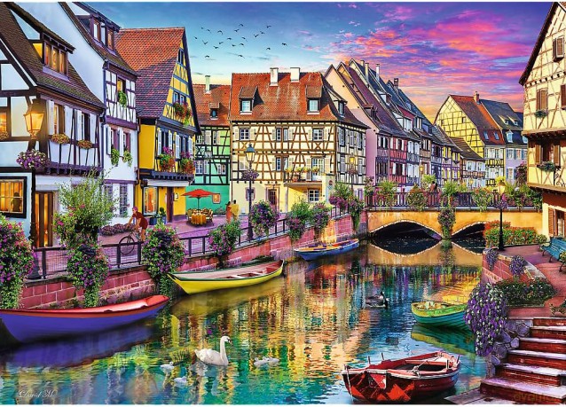 TREFL 2000 el. Colmar Francja 27118 [PUZZLE]