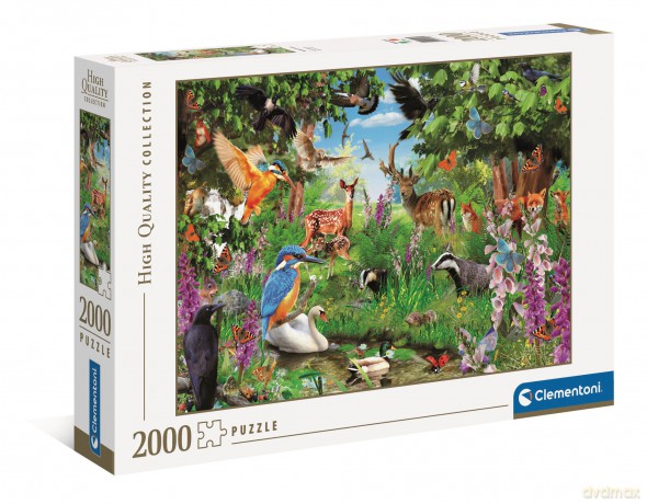 CLEMENTONI 2000 el. HQ Fantastyczny las 32566 [PUZZLE]