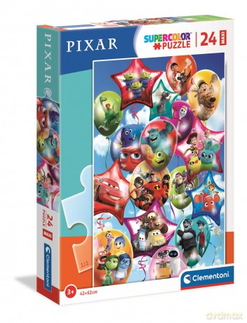 CLEMENTONI 24 el. maxi super color Pixar Party 24215 [PUZZLE]